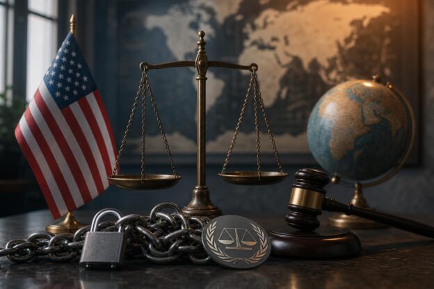 us konfrontation internationalen strafgerichtshof juristische geopolitische