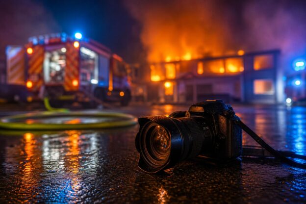 verurteilung von blaulicht fotografen wegen mehrfacher brandstiftung rechtslage